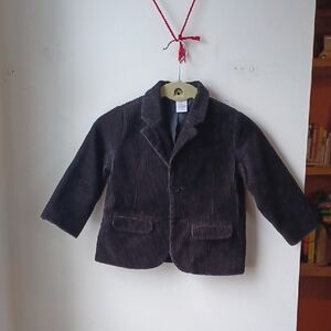 Gymboree Black Corduroy Blazer 2T-3T